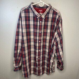 King Size Plaid Buttondown Shirt